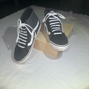 Vans Black and White checker Skate Shoes